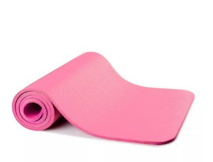 “Pink Non-Slip Fitness Mat”