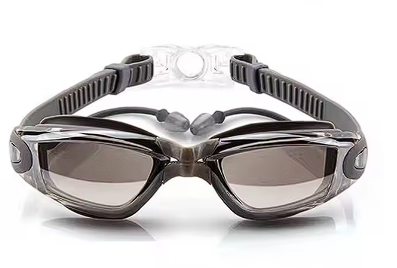 Swimming Goggles for Men & Women – Anti-Fog UV Protection, Waterproof, Adjustable Silicone Swim Goggles for Adults & Kids