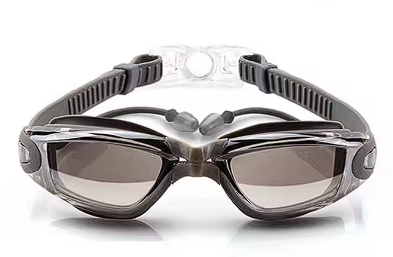 Swimming Goggles for Men & Women – Anti-Fog UV Protection, Waterproof, Adjustable Silicone Swim Goggles for Adults & Kids