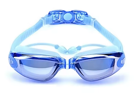 Swimming Goggles for Men & Women – Anti-Fog UV Protection, Waterproof, Adjustable Silicone Swim Goggles for Adults & Kids